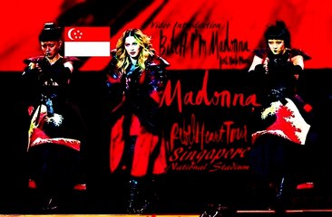 Madonna - Video Introduction / Bitch I'M Madonna (Feat. Nicki Minaj) (Rebel Heart Tour Singapore, National Stadium)