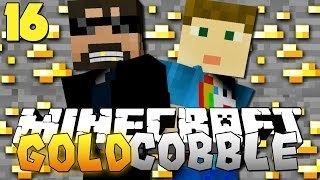 Minecraft: GOLD COBBLESTONE MODPACK | MARS = COBBLE?! [16]