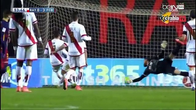 اهداف مباراة برشلونة ورايو فاليكانو 5-1 شاشة كاملة [2016_03_03] حفيظ دراجي [ 720 HD ]