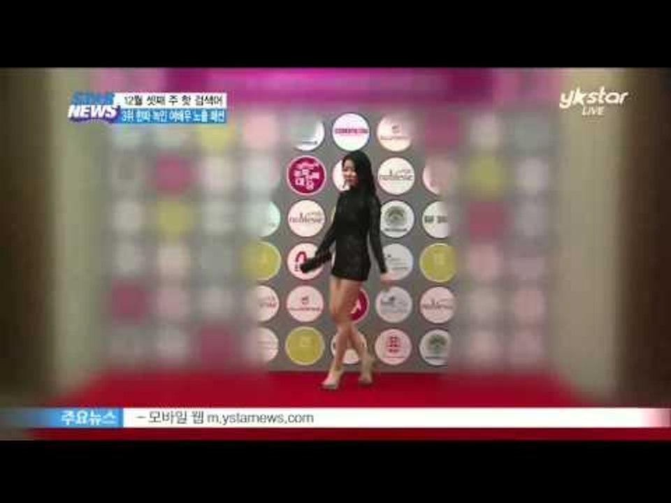 [Y-STAR] [Ranking Show] Dec. 3rd week Hot Keyword ([랭킹쇼 하이five] 12월 셋째 주 위클리 핫 키워드)