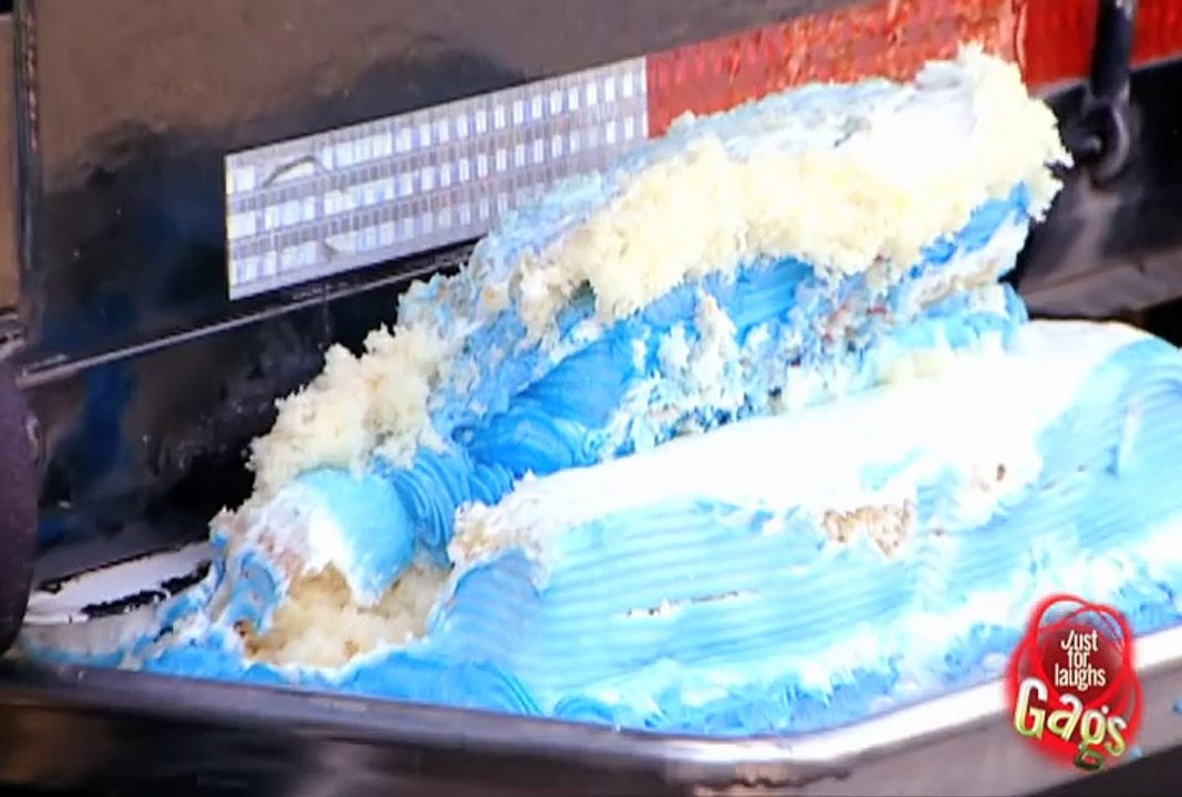 Wedding Cake Disaster Prank