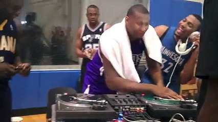 DimeTV - DeMarcus Cousins & Lance Stephenson Scratch With DJ Neil Armstrong