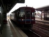 美濃太田駅にて長良川鐵道　Nagaragawa Railway at Minno-oota
