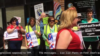 Stop Fast Track for TPP Rep. Mike Quigley