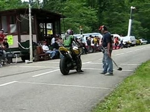 Départ hornet 600 course de cote de Barr 2007