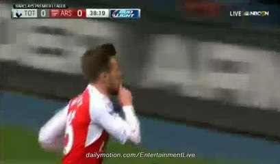 Aaron Ramsey 0:1 | Tottenham 0-1 Arseanl Premier LEague