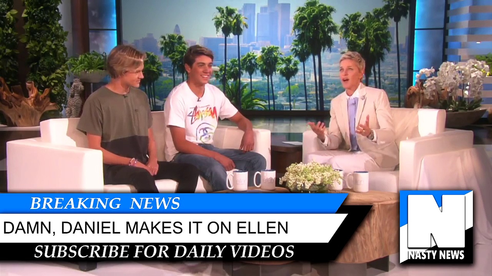 Damn Daniel On The Ellen Show!! (All Damn Daniel Original Vines  Compilation) - video Dailymotion