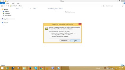 How to create new folder in windows 8.1