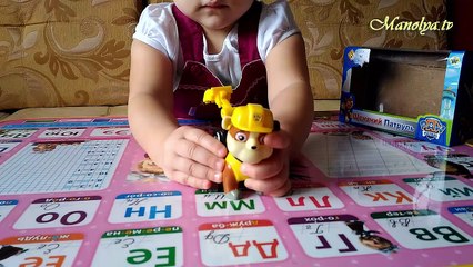 Щенячий патруль/Paw patrol Манолия открывает новые игрушки