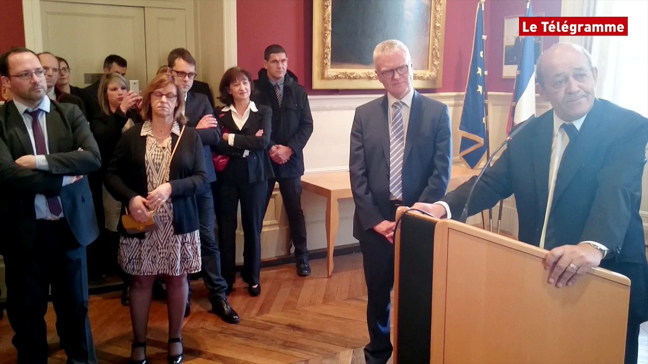 Dinan. Lechien et Le Drian : se rassembler pour la Bretagne