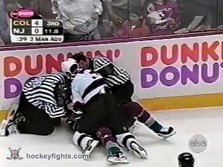 Chris Dingman vs Ken Daneyko Jun 7, 2001