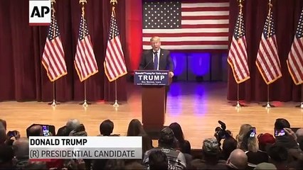 Trump Skips Debate, Hails Money Raised for Vets
