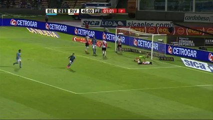 Gol de Etevenaux. Belgrano 3 River 1. Fecha 2. Primera División 2016