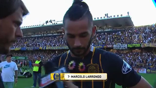 Larrondo: Mucha personalidad . Central 2 - Newells 0. Fecha 2. Primera División 2015.
