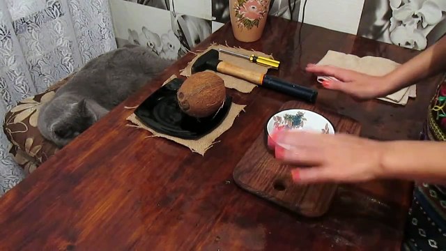 Как извлечь мякоть кокоса #Рецепты SMARTKoK