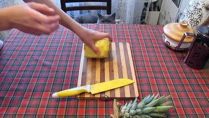 Как разделать ананас #Рецепты SMARTKoK