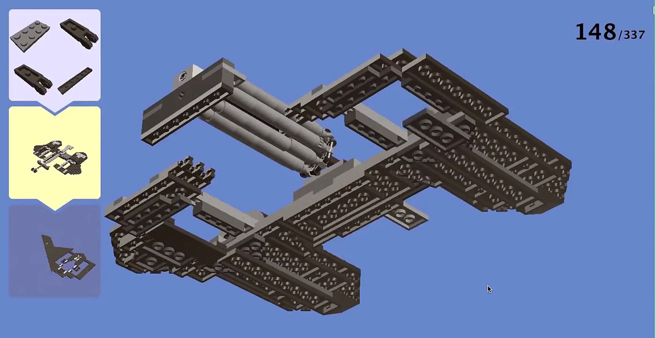 lego stealth bomber