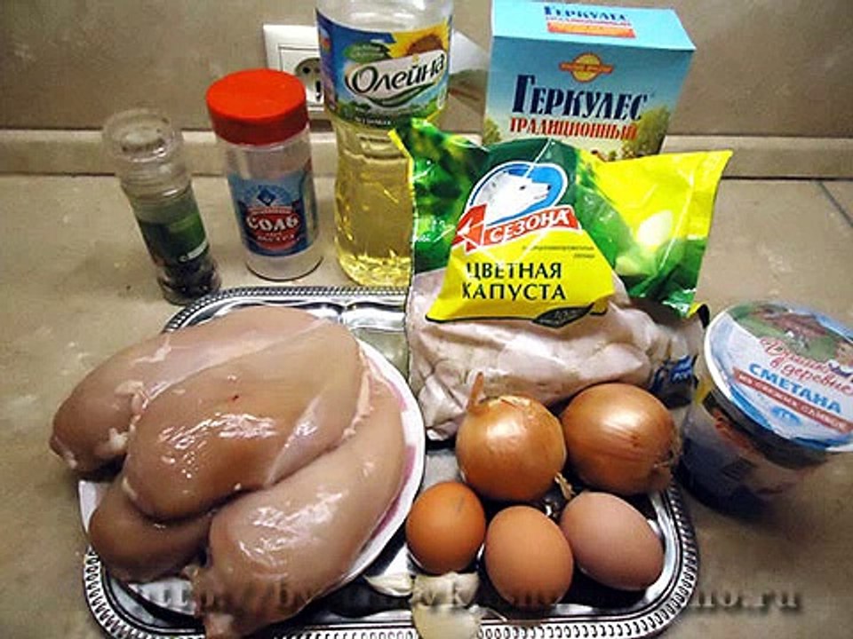 Котлеты из куриного фарша