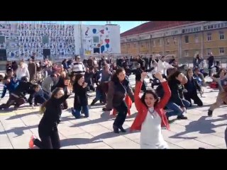 Marseille : le flashmob des bénévoles de l'Euro 2016