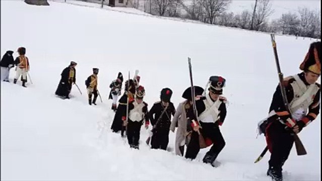 Napoléon à Laffrey pour le 201ème anniversaire du retour de l'île d'Elbe
