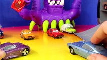 Disney Pixar Cars 2 Stephenson Bullet Train Carrier Lightning McQueen Mater Lemons & Imagi