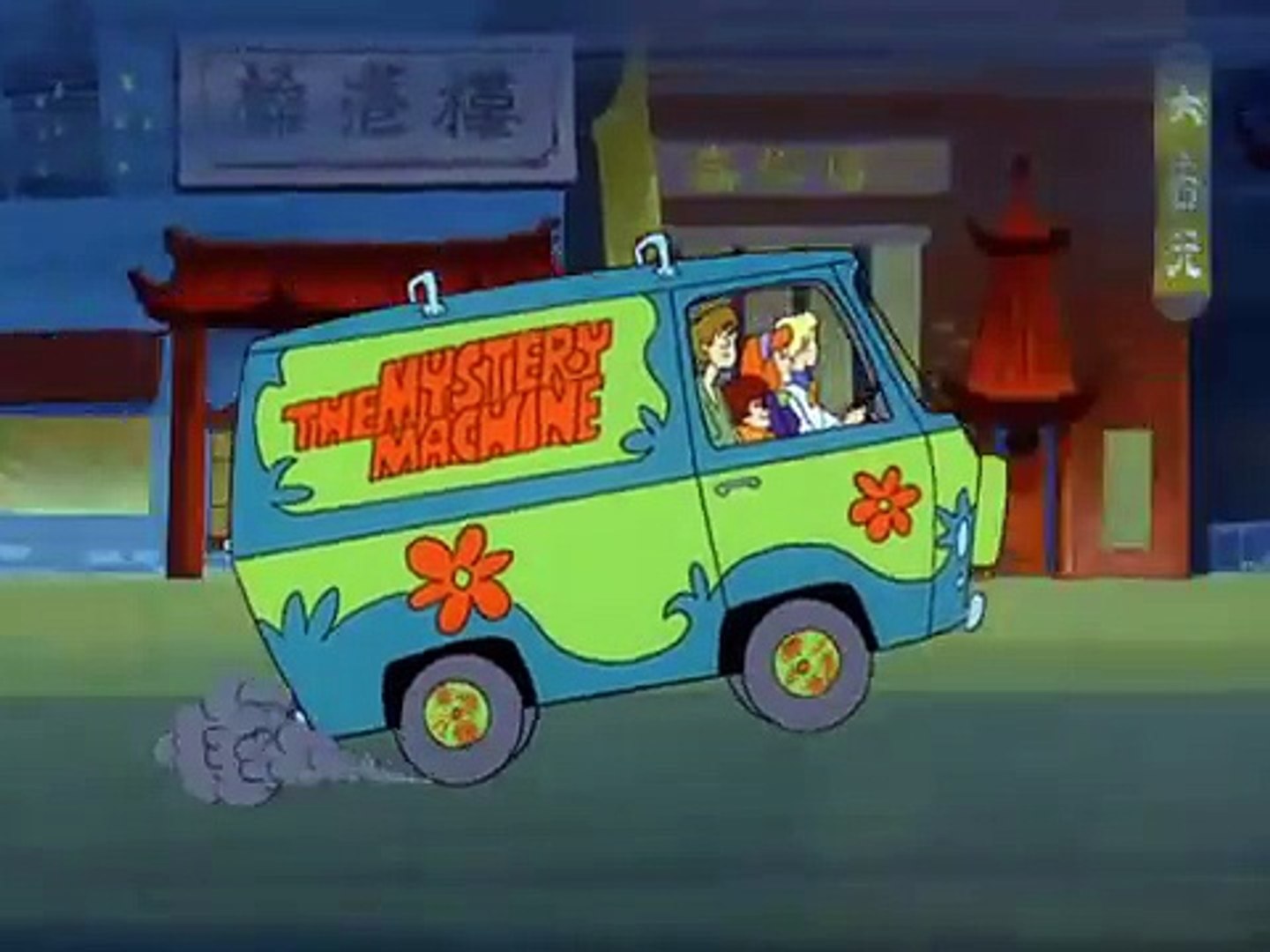 This game is a Scooby Doo chase scene