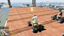 GTA 5 Stunts & EPIC Bike Parkour Races! GTA 5 PC Open Lobby! (GTA 5 PC Gameplay Online)