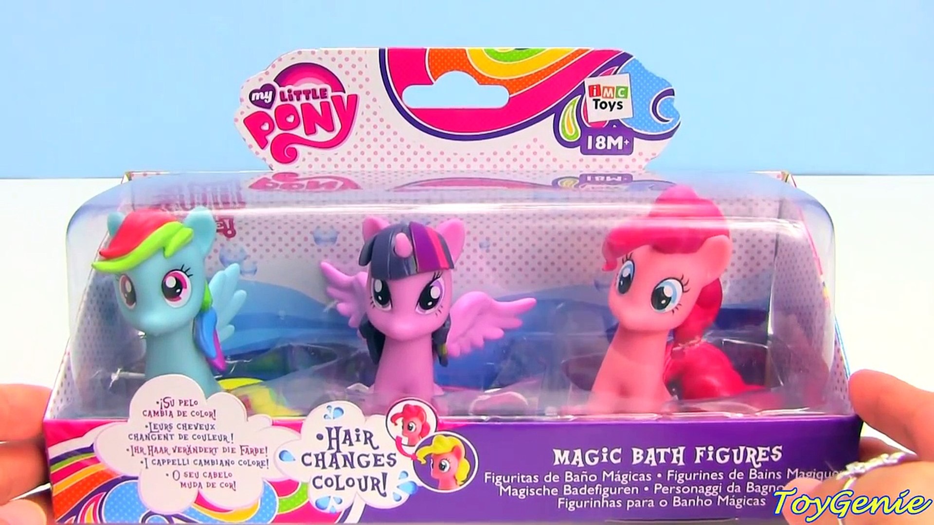 My little pony color changing magic bath figures new arrivals