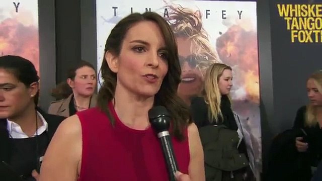 Whiskey Tango Foxtrot World Premiere Interview - Tina Fey (Comic FULL HD 720P)