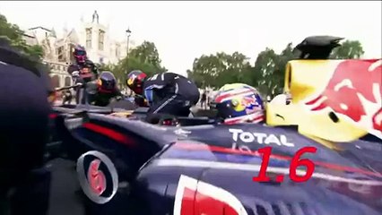 Red Bull lâche sa Formule 1 en plein coeur de Londres