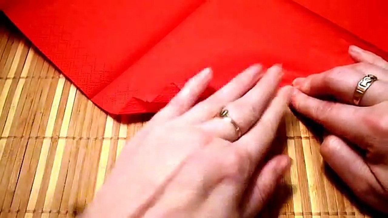 Украшения из салфеток! Decoration of serviette! (2)