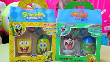 Spang bob, Looney Tunes. Sets animations.