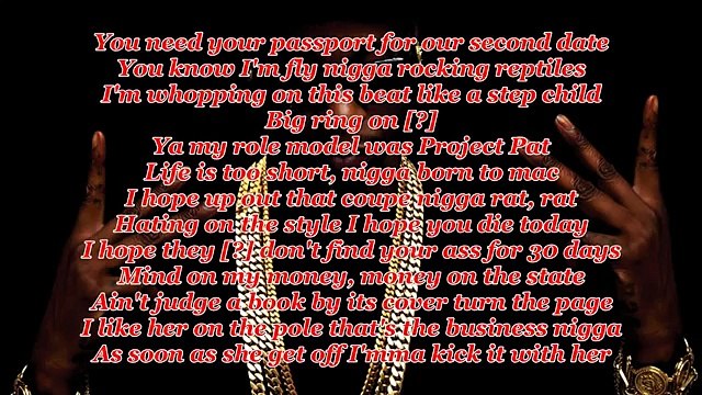 2 Chainz 100 Joints lyrics