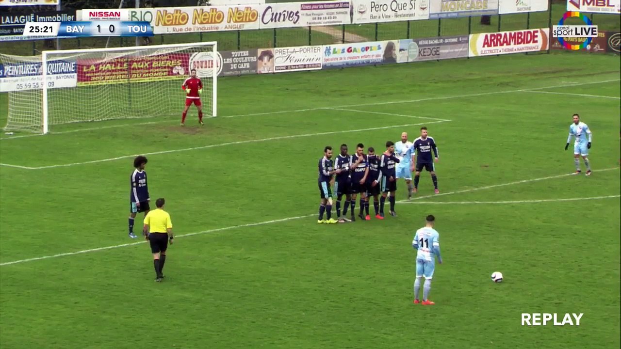 CFA Groupe C - J20 - Aviron Bayonnais vs Toulon  - 05/03/2016 (2)