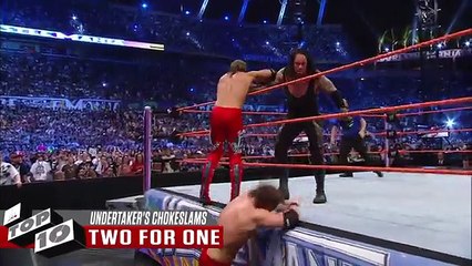 The Undertaker's Most Devastating Chokeslams- WWE Top 10