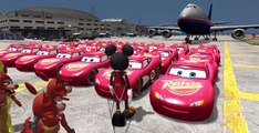 Mickey Mouse & FNAF SFM Chica, Foxy and Bonnie with Disney Cars Pixar Blue McQueen + Nursery Rhymes