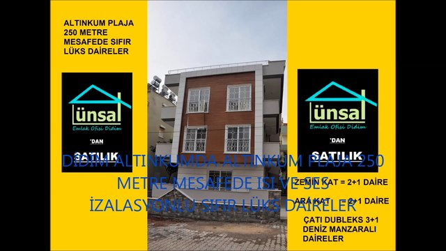 Didim Çamlık'ta Daire Fiyatına Satılık Çatı Dubleks