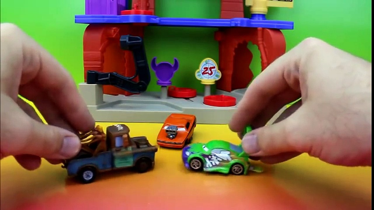 Mater becomes a Karate Master imaginext disney cars wingo snot rod playskool