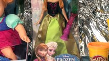Frozen Disney Princess Anna with rare Color Magic Wand , and Baby Anna from Disney Frozen