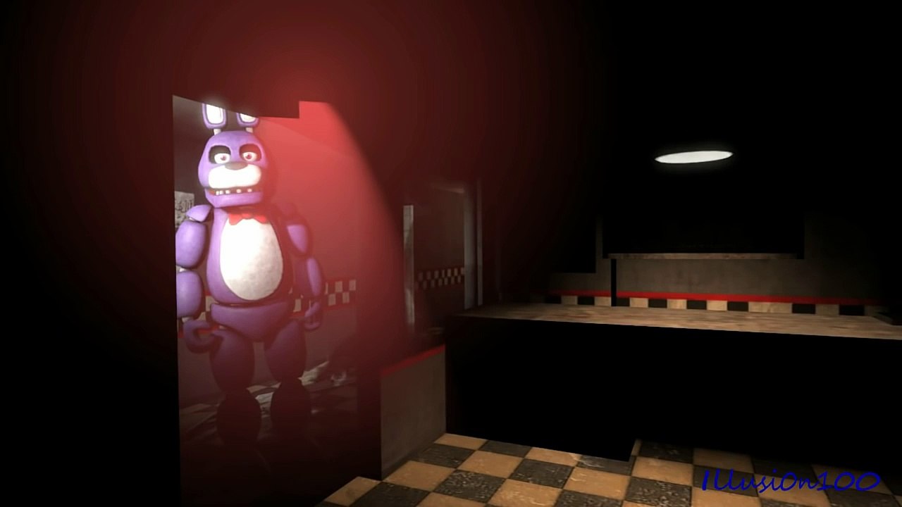 FNAF Animation Funny: The Doorblock (Five Nights at Freddys SFM)