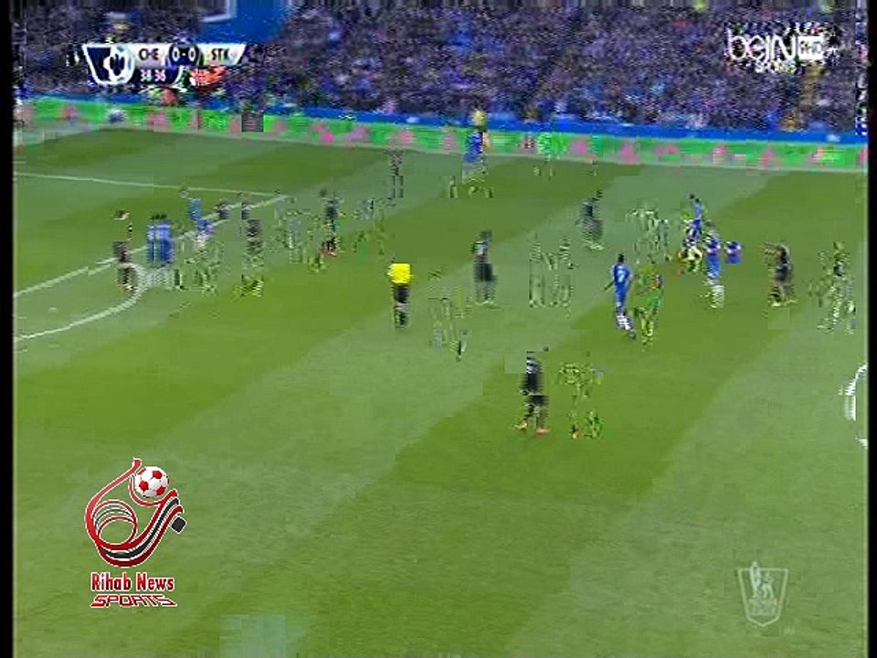 اهداف مباراة ( تشيلسي 1-1 ستوك سيتي ) الدوري الانجليزي