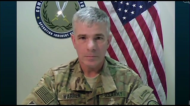 Pentagon speaks about ongoing military operations in the Middle East