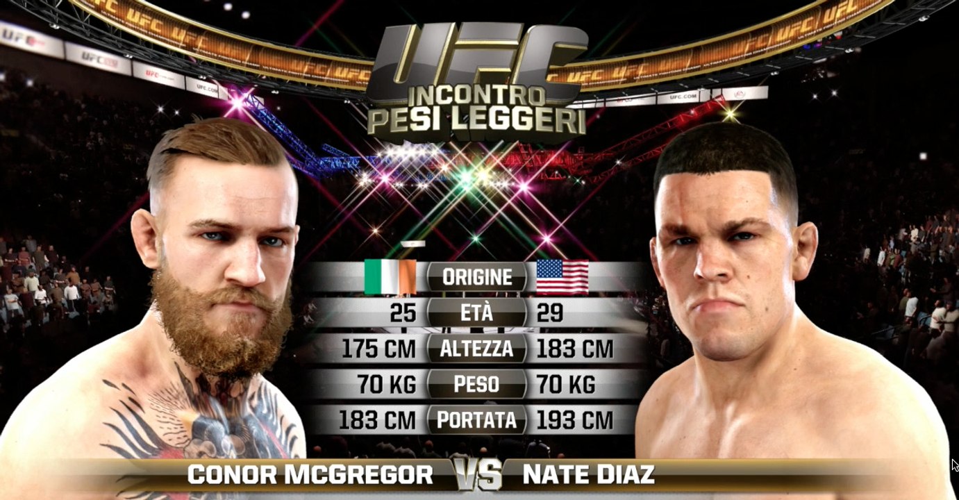 UFC EVENT 196 Conor McGregor vs Nate Diaz