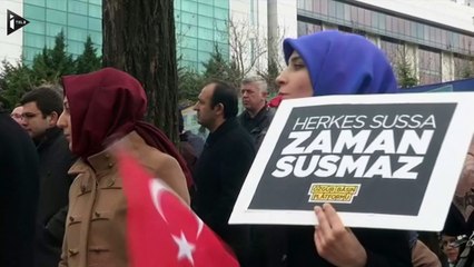 Turquie : Tensions entre défenseurs du quotidien Zaman et forces de l'ordre