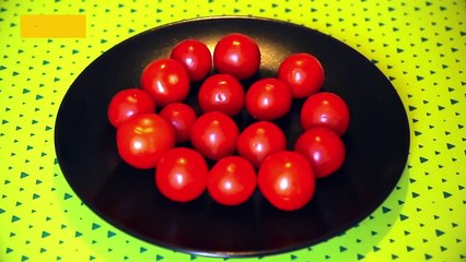 Как за 30 секунд разрезать помидорки