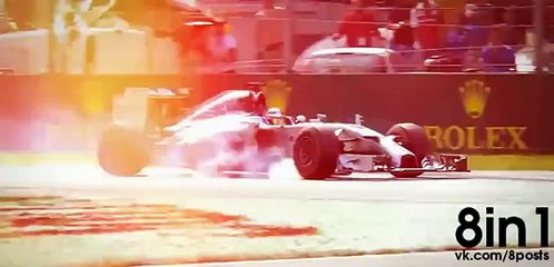 Подборка Аварии катастрофы и лучшие моменты Формулы 1 Ф1 2014 Compilation of the greatest mome