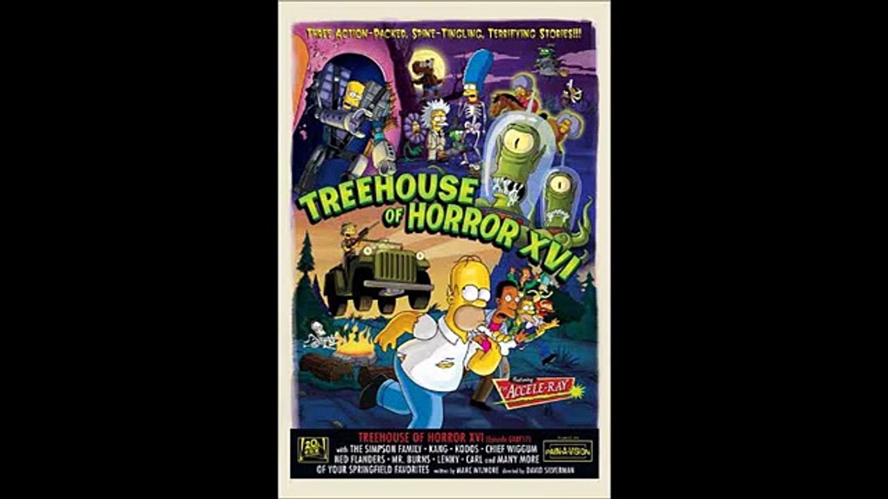 The Simpsons Treehouse of Horror XVI End Credits Music