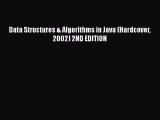 PDF Data Structures & Algorithms in Java (Hardcover 2002) 2ND EDITION  Read Online