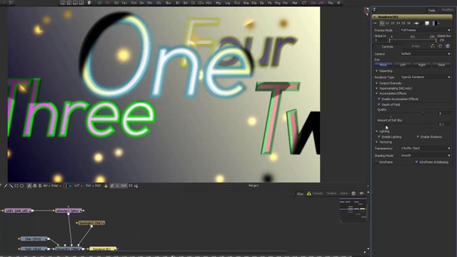 Blackmagic Fusion Basics - A Basic 3D Scene - Pt 5/5 - Render Settings