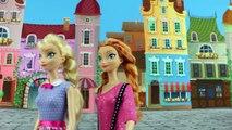 Elsa Saves Anna from Evil Cousin Asle Who Puts Anna in Jail. DisneyToysFan